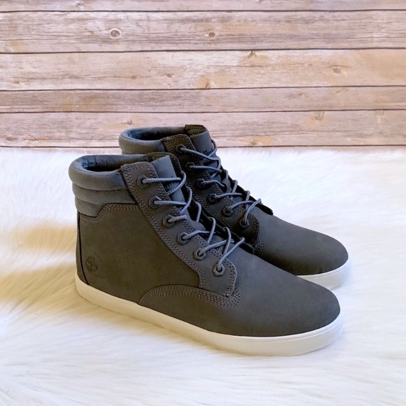 Timberland Medium Grey Dausette Sneaker Boots - Picture 2 of 7